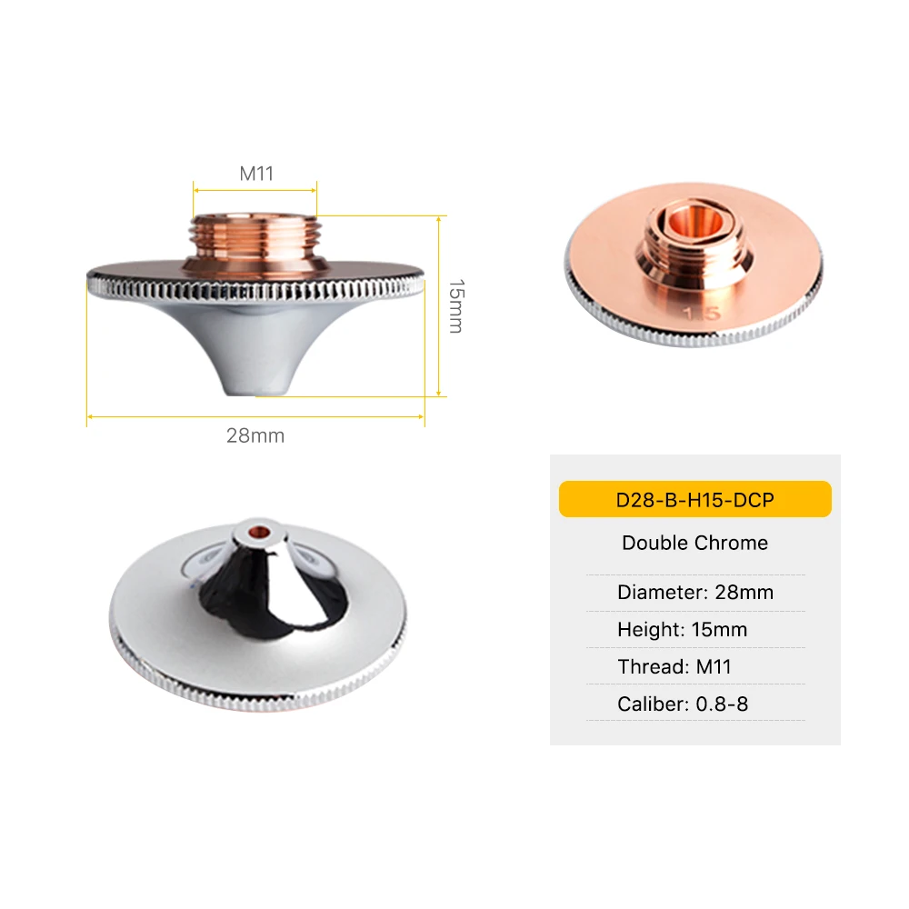 

Сварочные сопла Cloudray OEM Nozzle Single/Double Layer