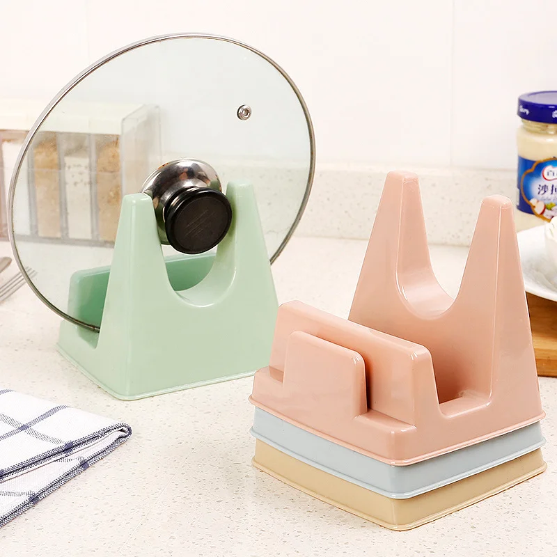 

Stand for Lid Cover Holder Kitchen Multifunction Organizer Rack Spoon Rest Pot Pan Chopping Board Utensil Tool Spatula Shelf