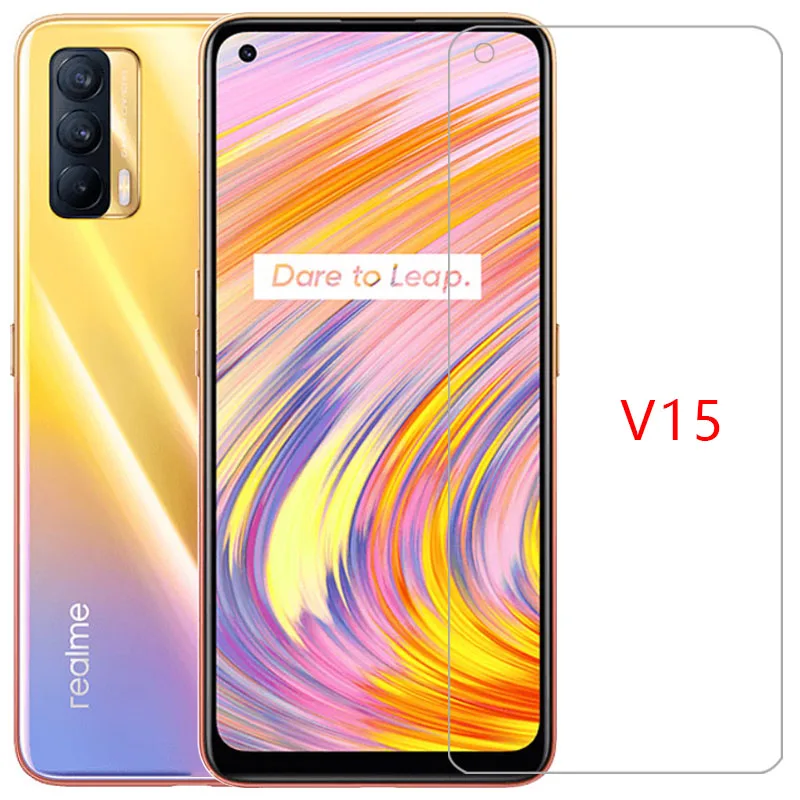 Защитное закаленное стекло для realme v15 5g, Защита экрана для realmev15 v 15 15 v, пленка для realmi realmiv15 reame relme real me 6,4