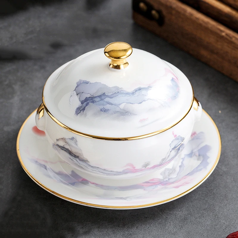 

Керамическая чаша с покрытием из нержавеющей стали