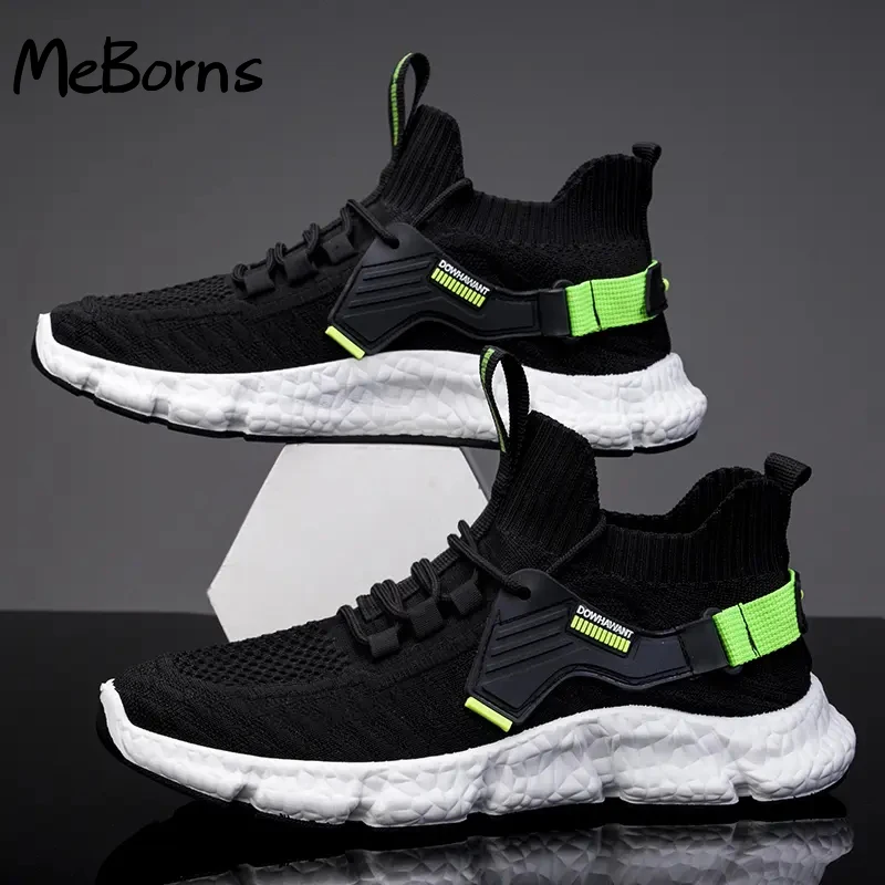 

Men Sneakers Fashion Design Workout Shoes for Male Flexible Platform Running Shoes Zapatos Deportivos