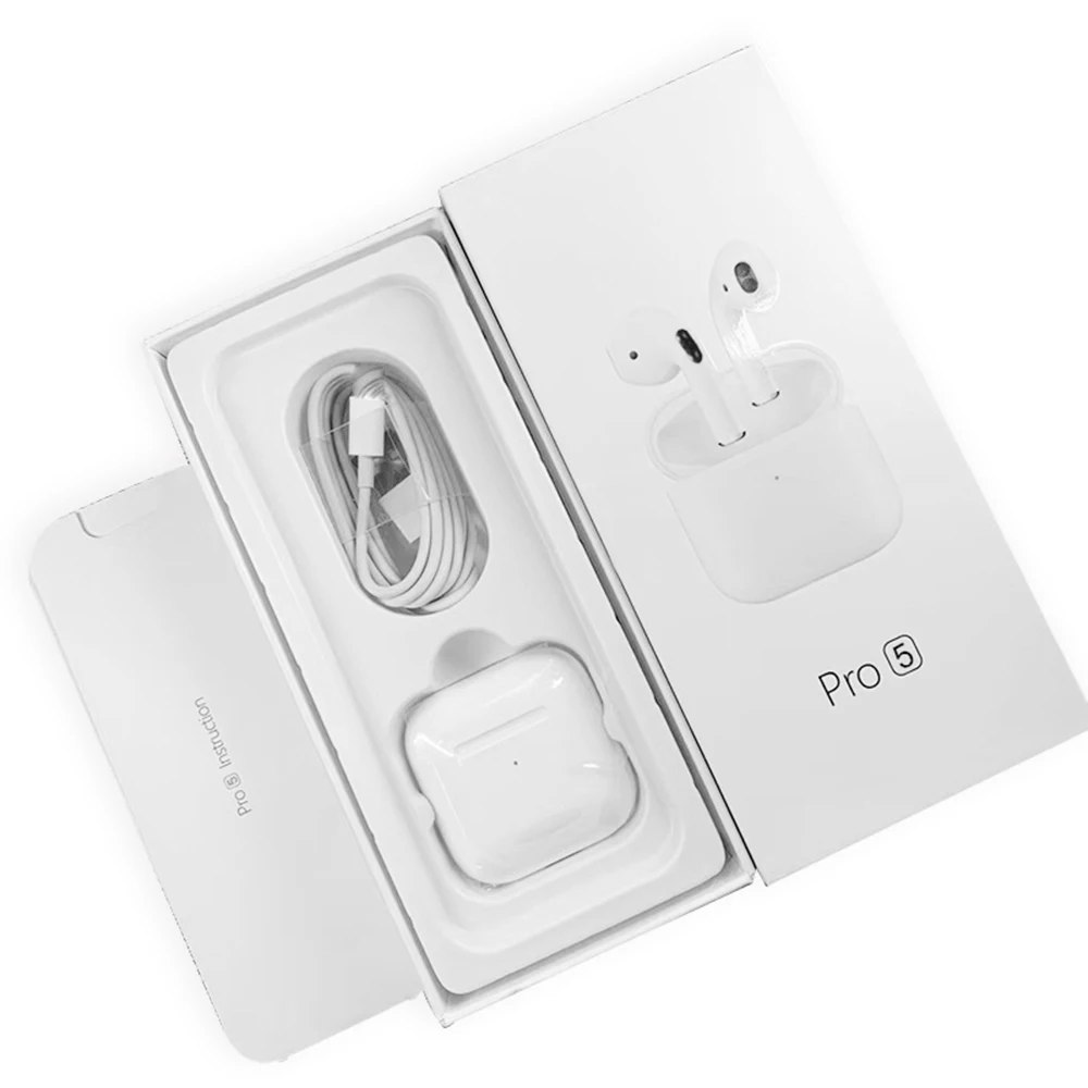Original PRO5 TWS Bluetooth Mini Haedset Earphones Wireless Earbuds In-Ear Stereo Hands-Free Call Headset PRO 5 PK 4 | Электроника