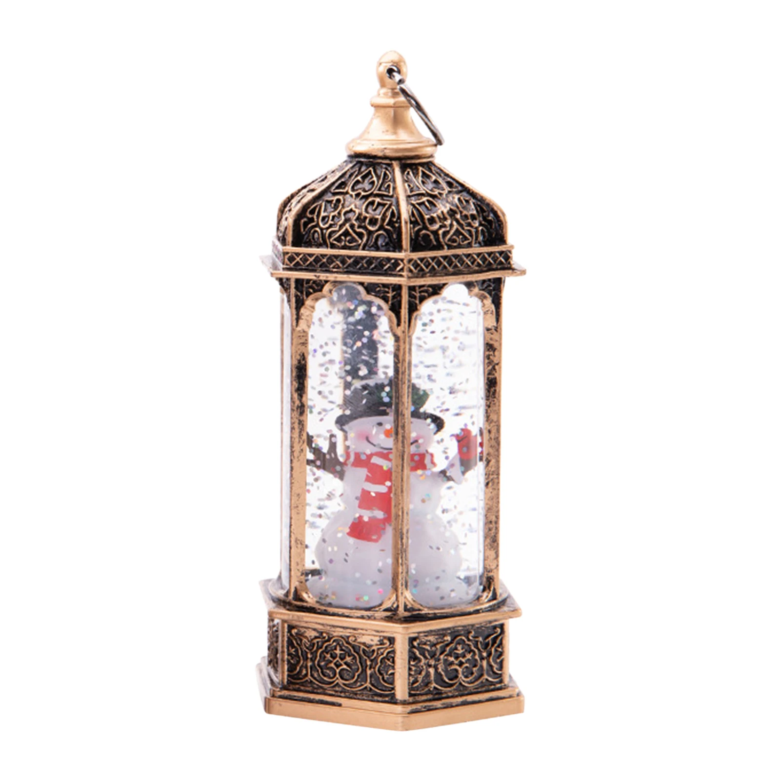 

Tree Gift Night Light Hanging Home LED Lantern Tabletop Battery Operated Christmas Decor Holiday Ornaments Party Snowman