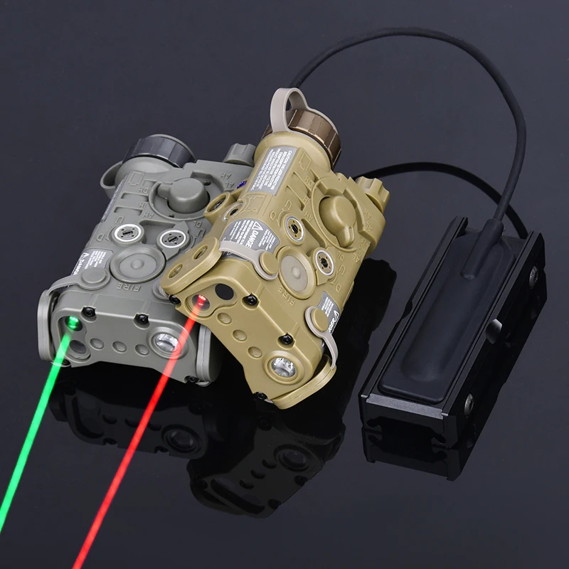 Тактический лазерный набор NGAL Красная Зеленая синяя точка без ИК-подсветки Ngal