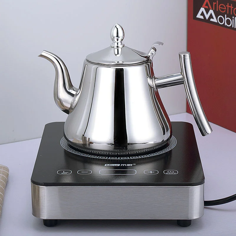

Stainless Steel Cassette Cold Tea Kettle Induction Cooker Coffee Teapot For Tea Hotel Supplies Tea Infusers For Tea Brewing