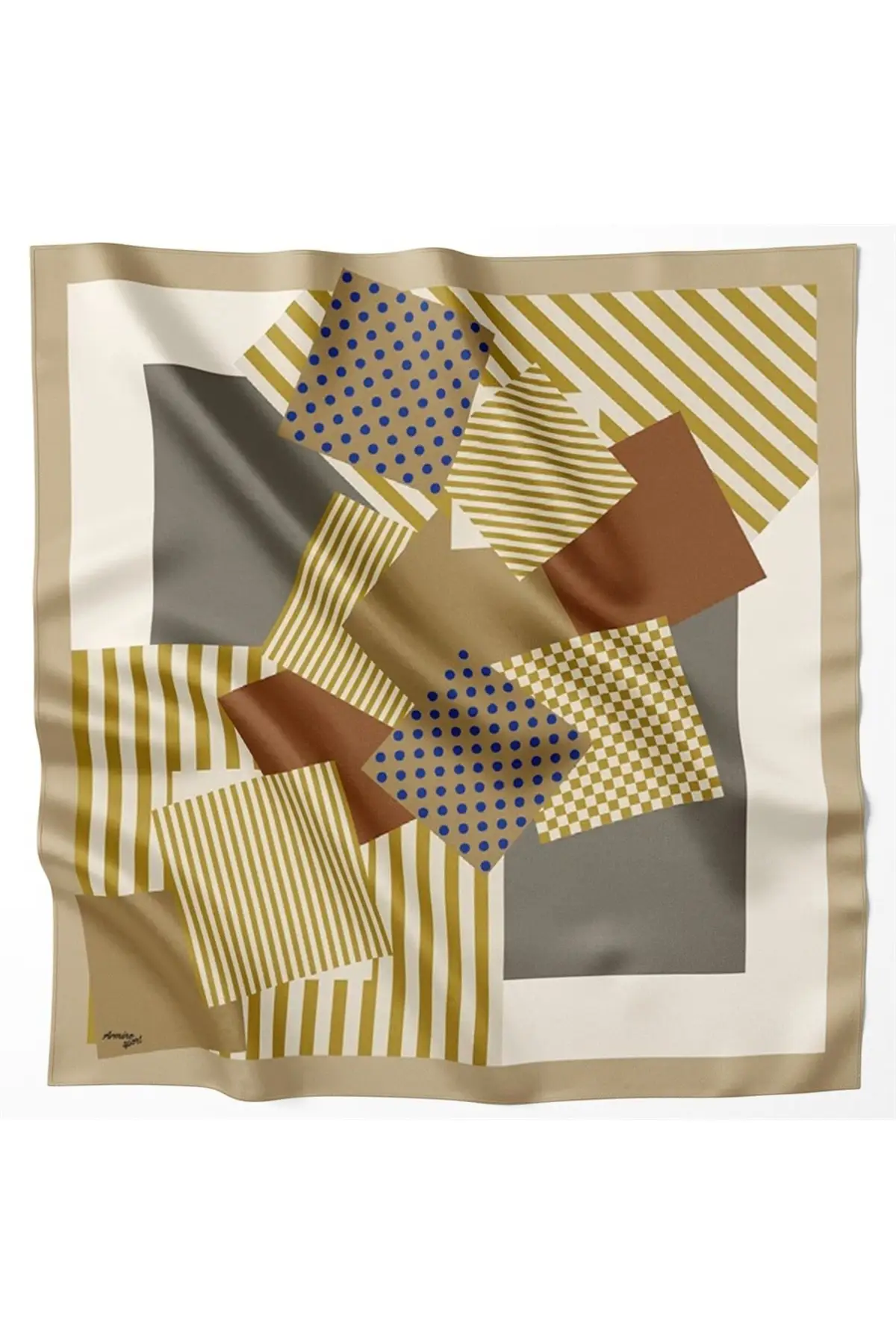 

Sport Scarf-3064p-06 Tivil 90 x полиэстер, многоцветная цифровая печать, квадратная фотография