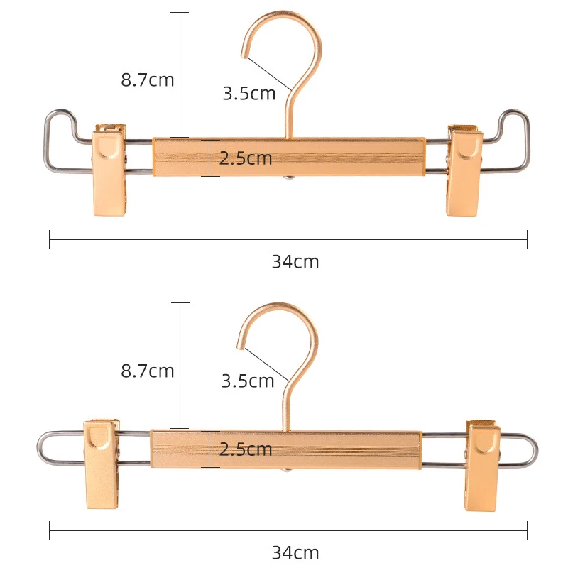 1 шт. вешалка для брюк из алюминиевого сплава