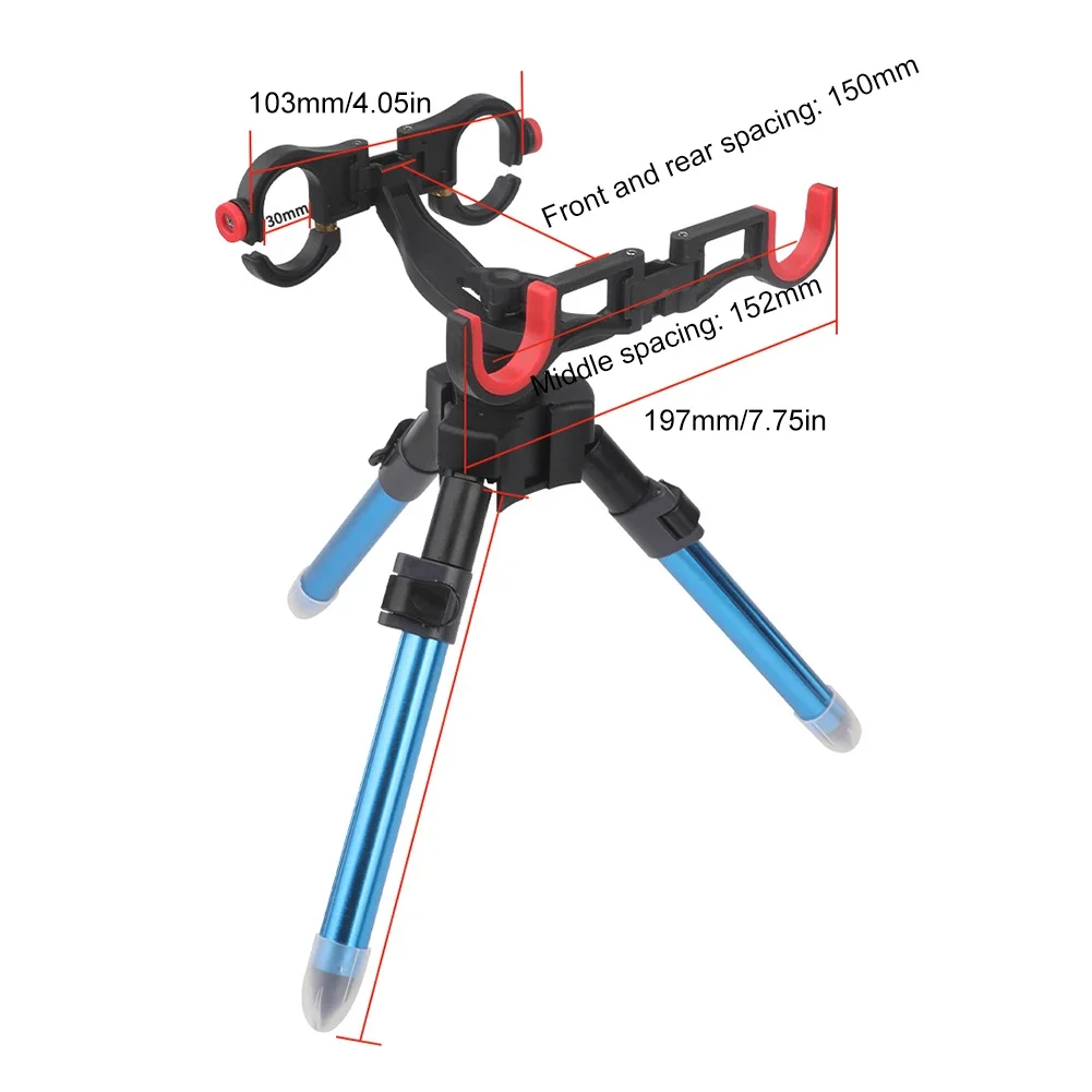 Портативный держатель для удочки из алюминиевого сплава