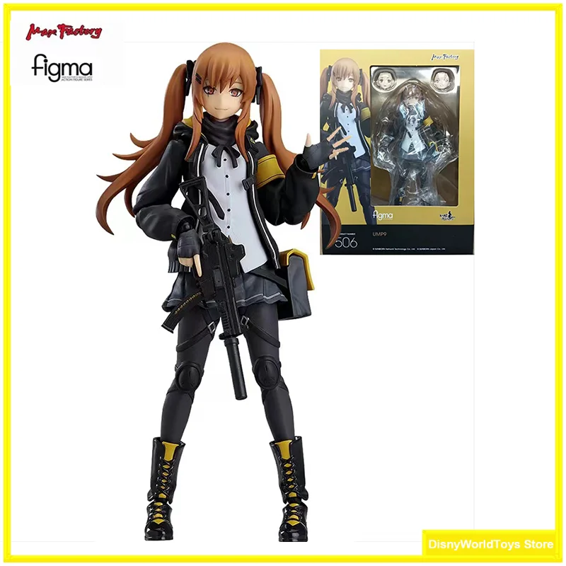 100% Original Figma 506 Girls' Frontline UMP9 In Stock Anime Action Collection Figures Toy