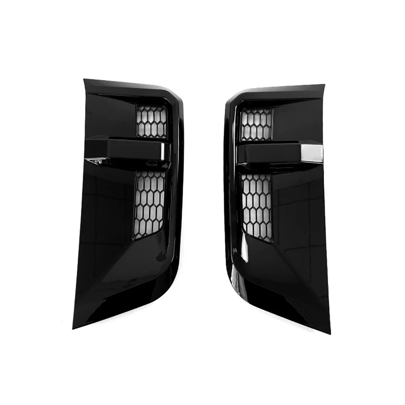 

2 шт./компл., боковая вентиляционная решетка, крышка экрана от насекомых, накладка на крыло для Land Rover Defender 2020+