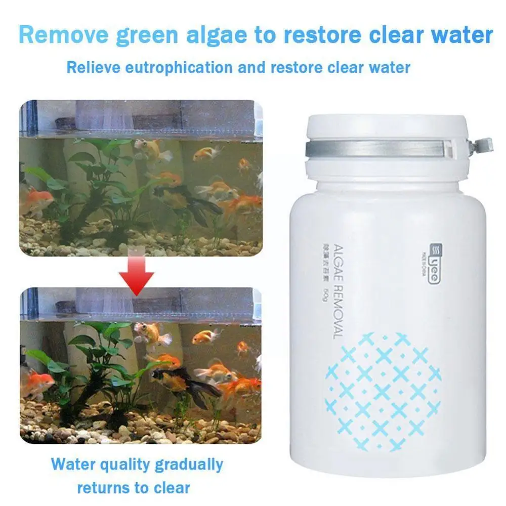 

Algaecide Aquatic Control Algae Detergent Purification Cleaner Water для Aquarium Aquarium аквариума Accessories Aquarium N7P7
