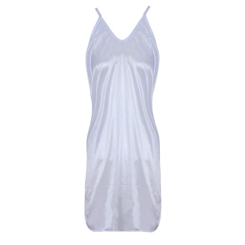 

Female Nightgown Lady Sexy Spaghetti Strap Night Dress Ladies Nighties Sleeveless Sleepwear Nightwear