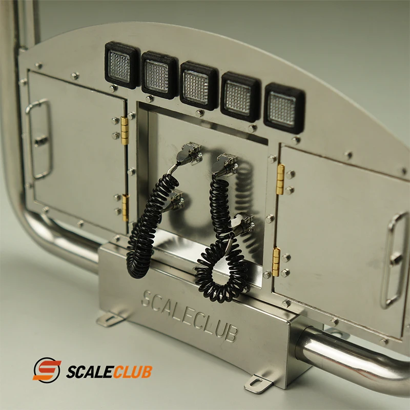 Scaleclub tamiya 1/14 Kabao стиль металлический выхлопной светильник