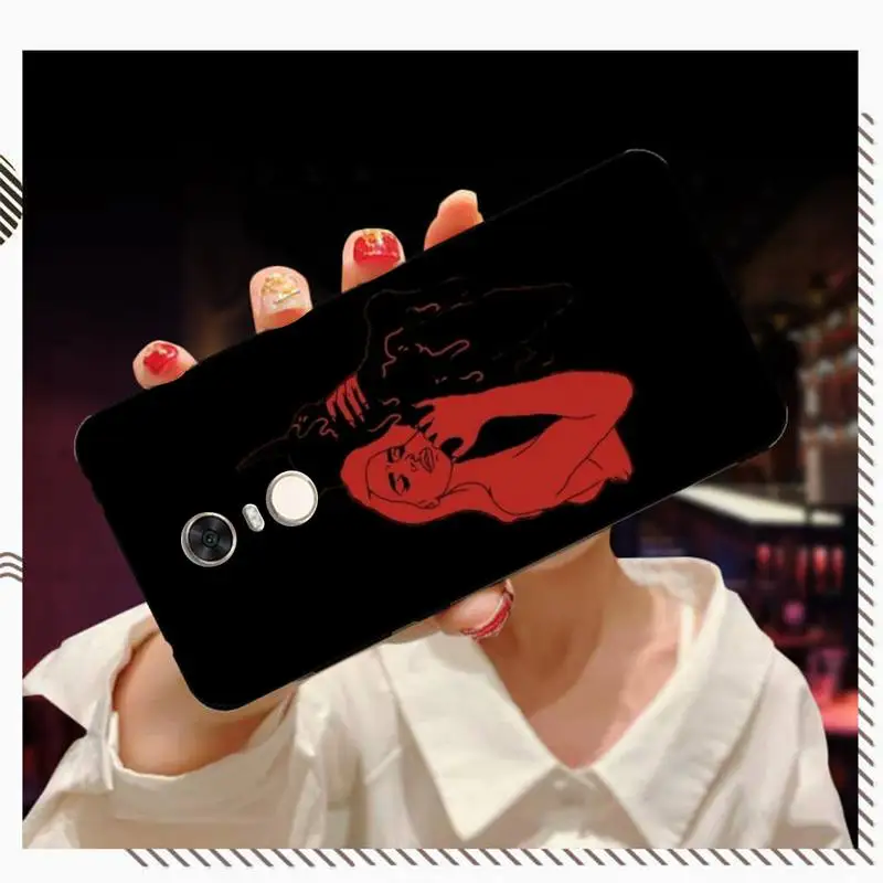 

Sexy Devil Woman Phone Case for Redmi 5 6 7 8 9 A 5plus K20 4X S2 GO 6 K30 pro