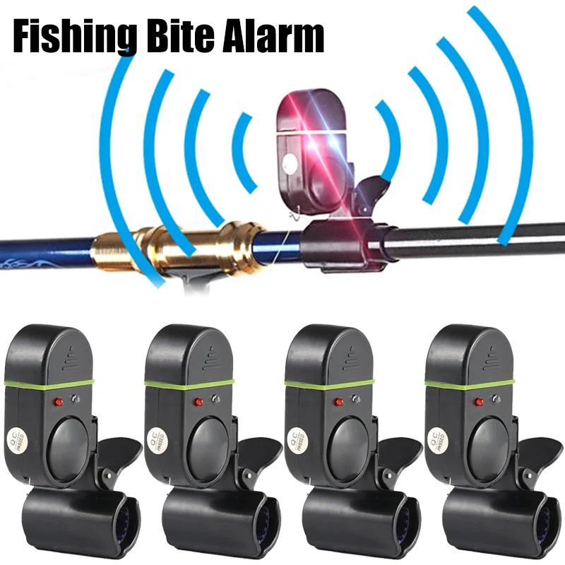 

Sensitivity Fishing Sound Bite Fishing Bell Accessories Alarm Fishing For Indicator Alarm Banding Fish Alert Rod Electric