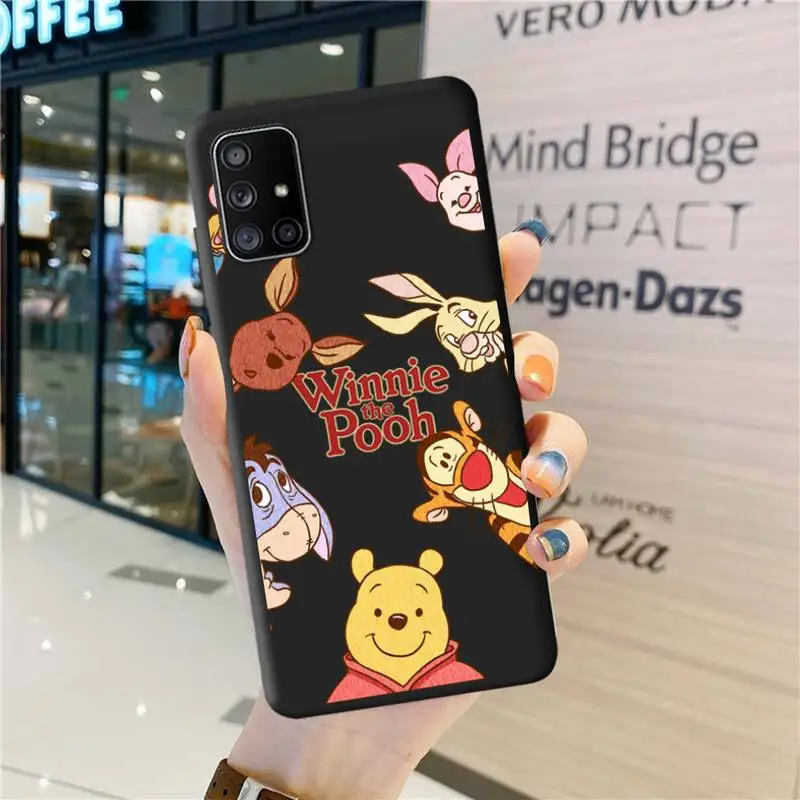 Чехол для телефона с изображением Винни-Пуха Samsung Galaxy A52 A21S A02S A12 A31 A81 A10 A30 A32 A50 A80 A71
