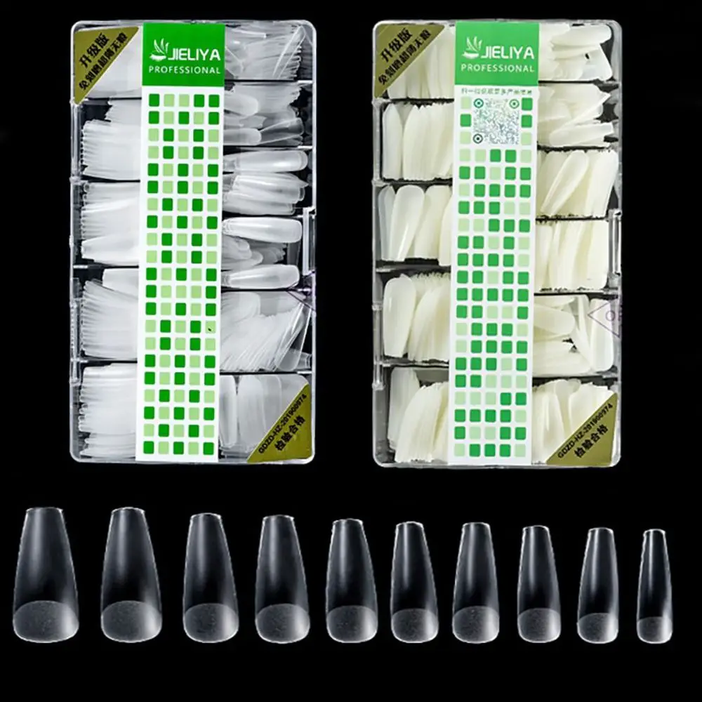

500 шт., профессиональные накладные ногти для наращивания
