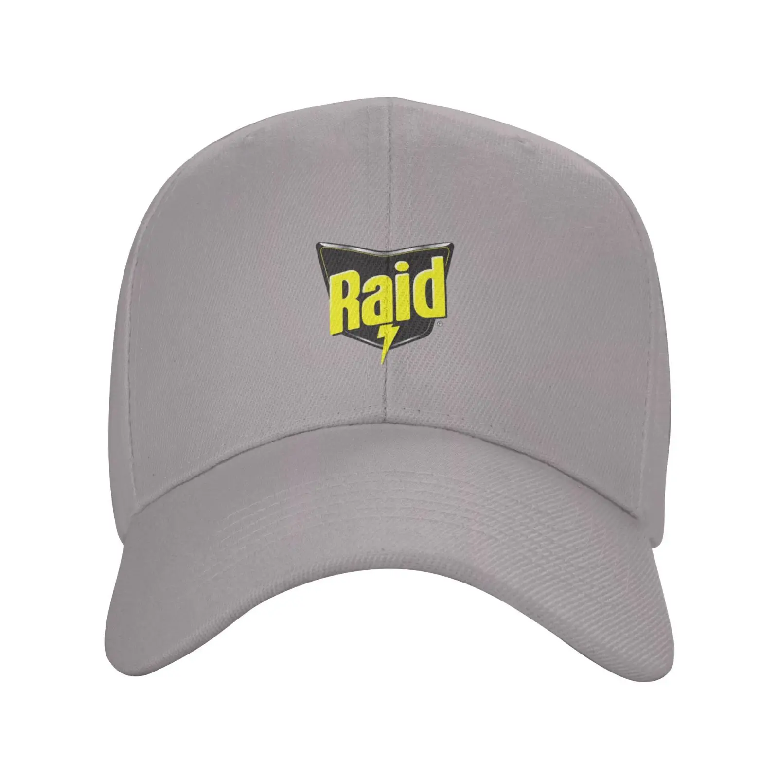 Raid logo Print Graphic Casual Denim cap Knitted hat Baseball cap