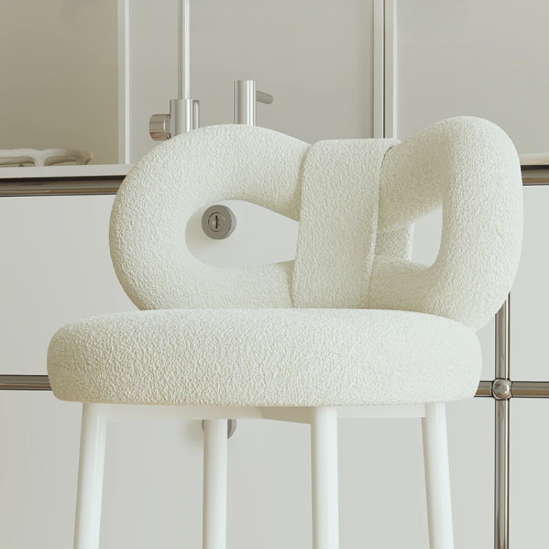 Современные бархатные барные стулья роскошный дизайн высоты стойки для гостиной