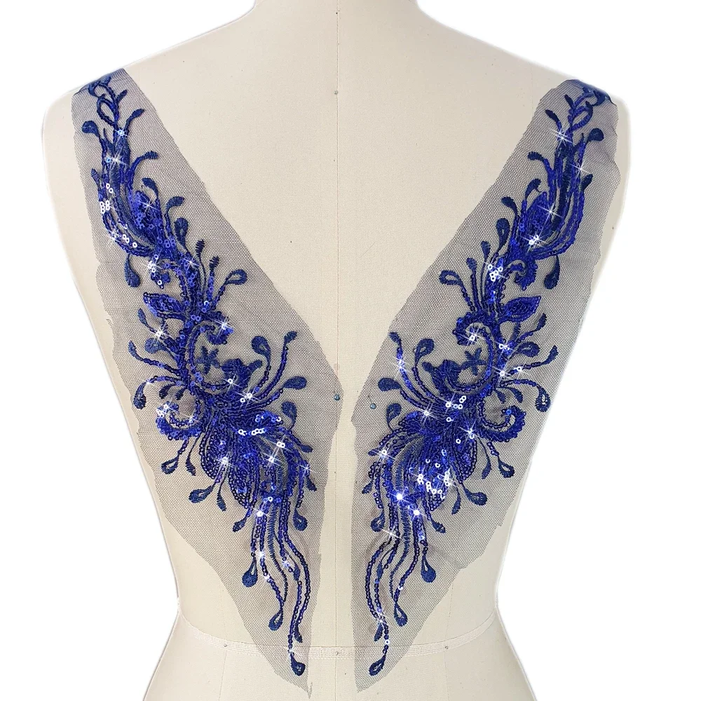 1 пара блесток пришивные 3D кружевные стразы африканские нигерийские нашивки для