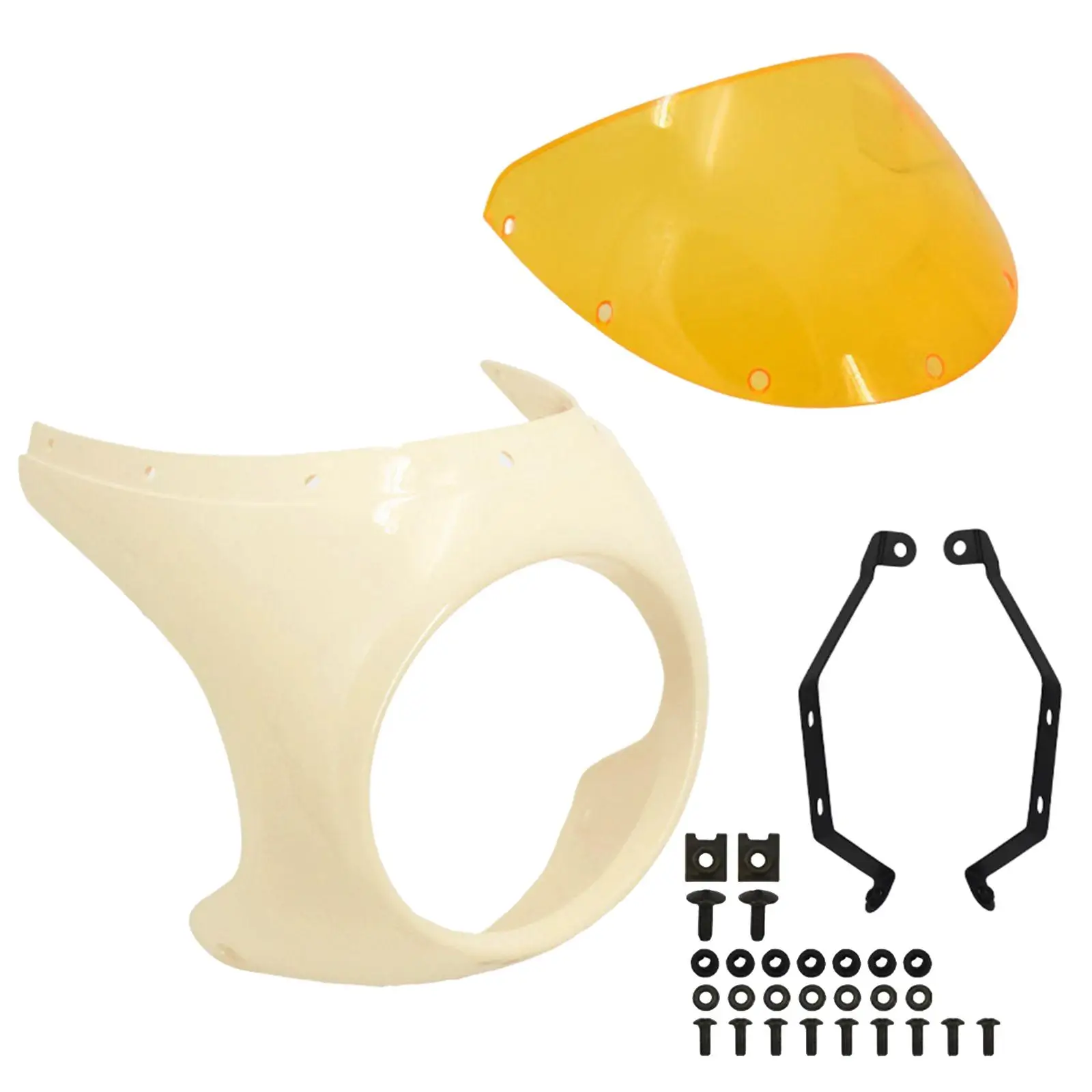 

Пластиковый Прочный чехол для передней фары мотоцикла