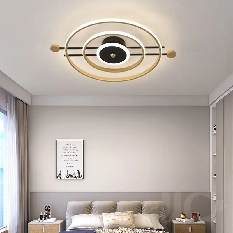 

JJC Simple Modern Ceiling Light Minimalist Creative Led Main Room Light Household Living Room/Bedroom Room Light