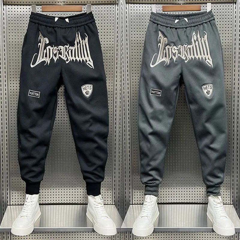 

Hip-hop Harem Pant Men Embroidered Harajuku Baggy Joggers Sweatpant Luxury Brand Cotton Trousers Popular Designer Streetwear