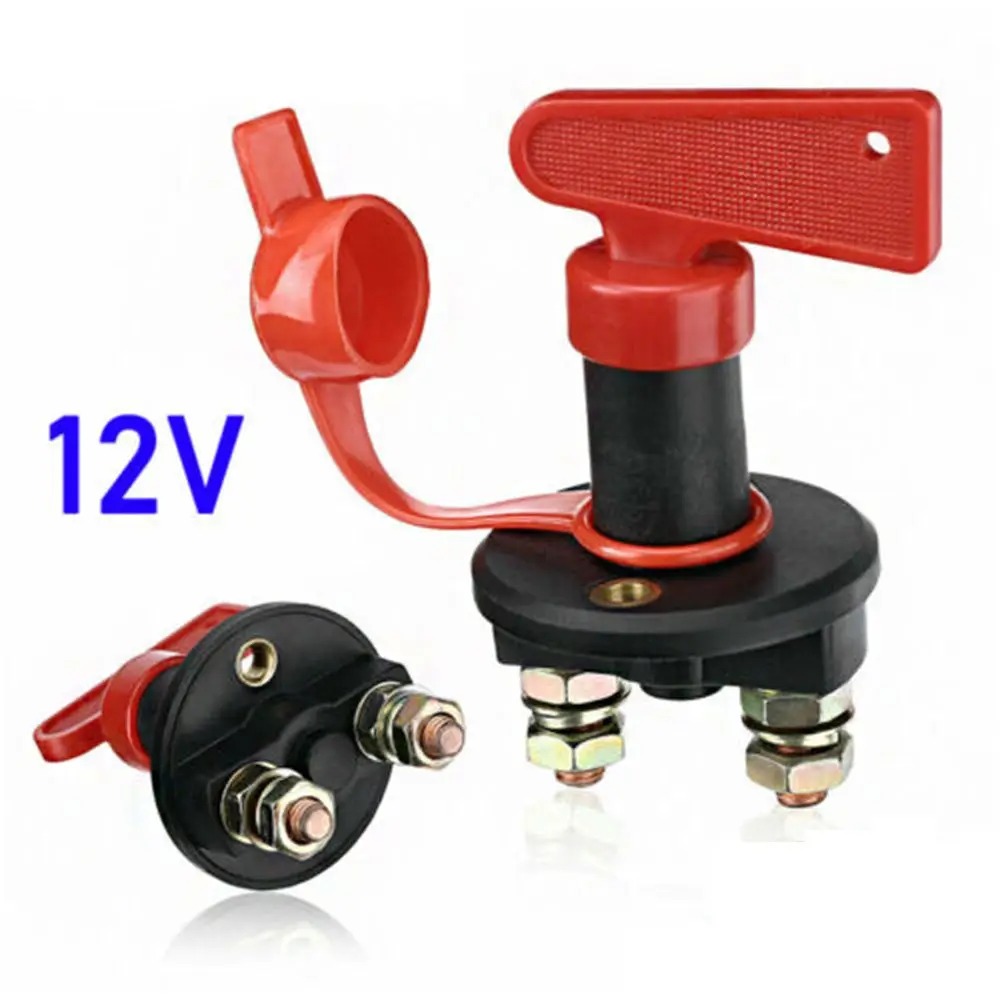 

Практичный главный изолятор аккумулятора лодки фургона 12 В переключатель отключения питания Автомобильные аксессуары