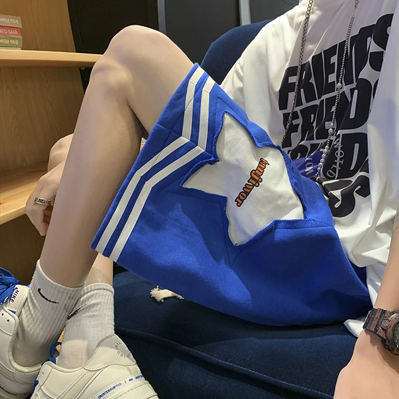 Men High Street Casual Shorts Summer Handsome Star Running Fitness Fast-drying Trend Short Pants Loose Basketball Training Pants
Men High Street Casual Shorts Summer Handsome Star Running Fitness Fast-drying Trend Short Pants Loose Basketball Training Pants