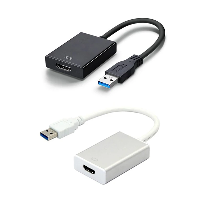

HD 1080P USB 3.0 To HDMI-Compatible Converter Multi Display Graphic Adapter