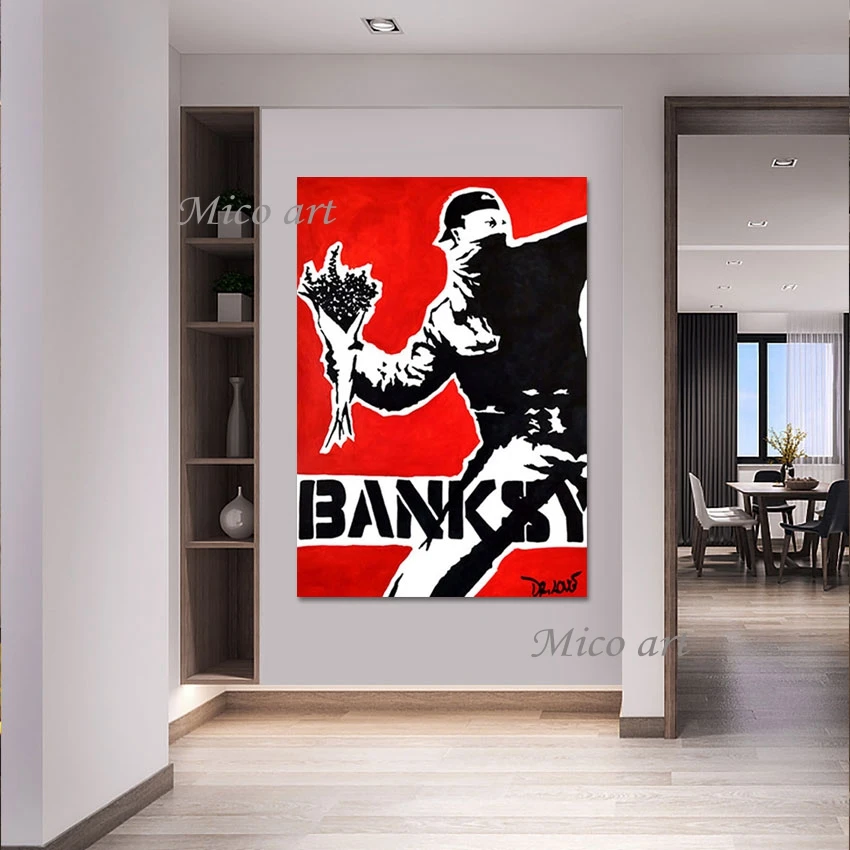 Дешевые холщовые картины без рамки искусство и ремесло акриловые настенные для