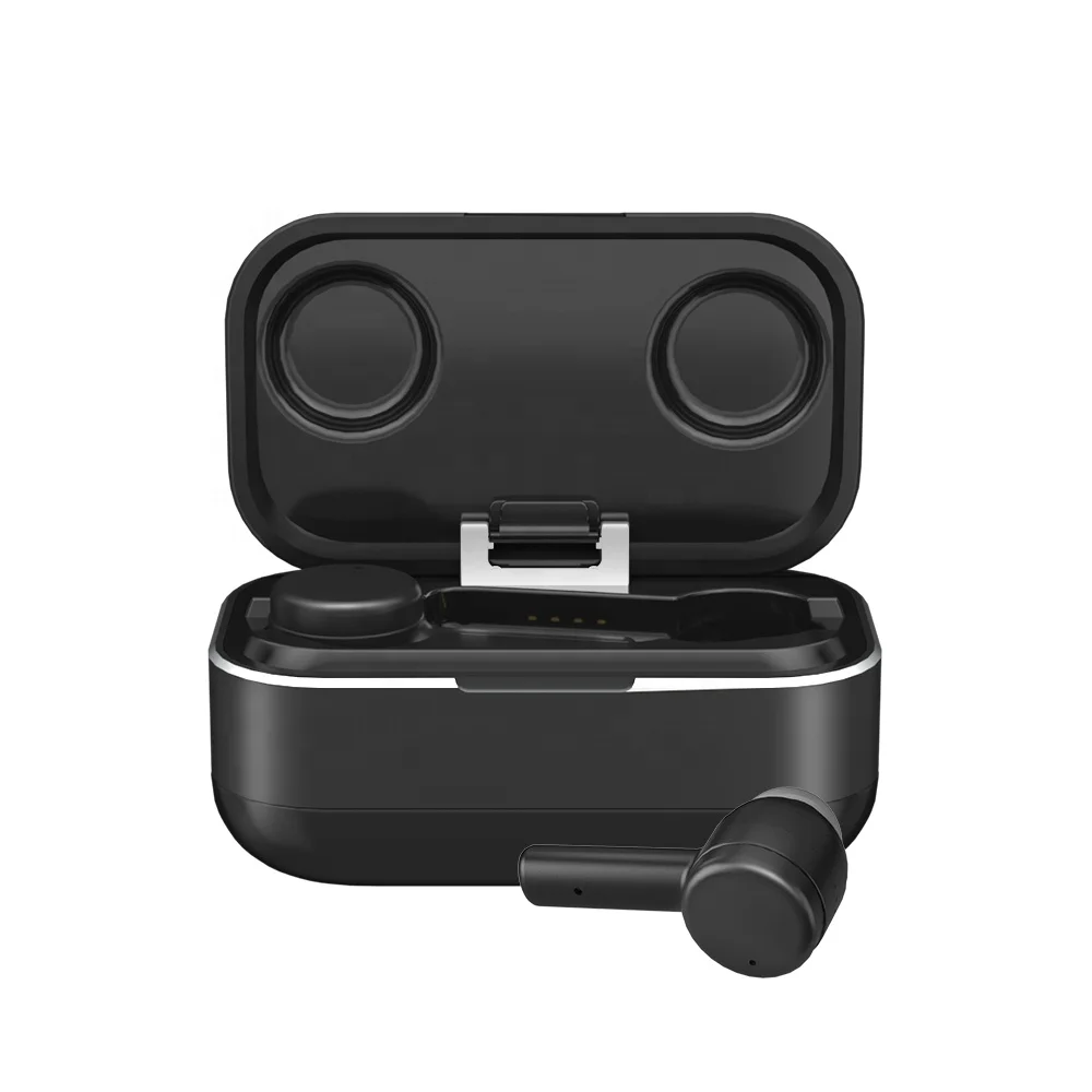 

SZMIQU brand TWS rechargeable digital display binaural clear sound quality headphones wholesale ITE Deaf BT hearing aids