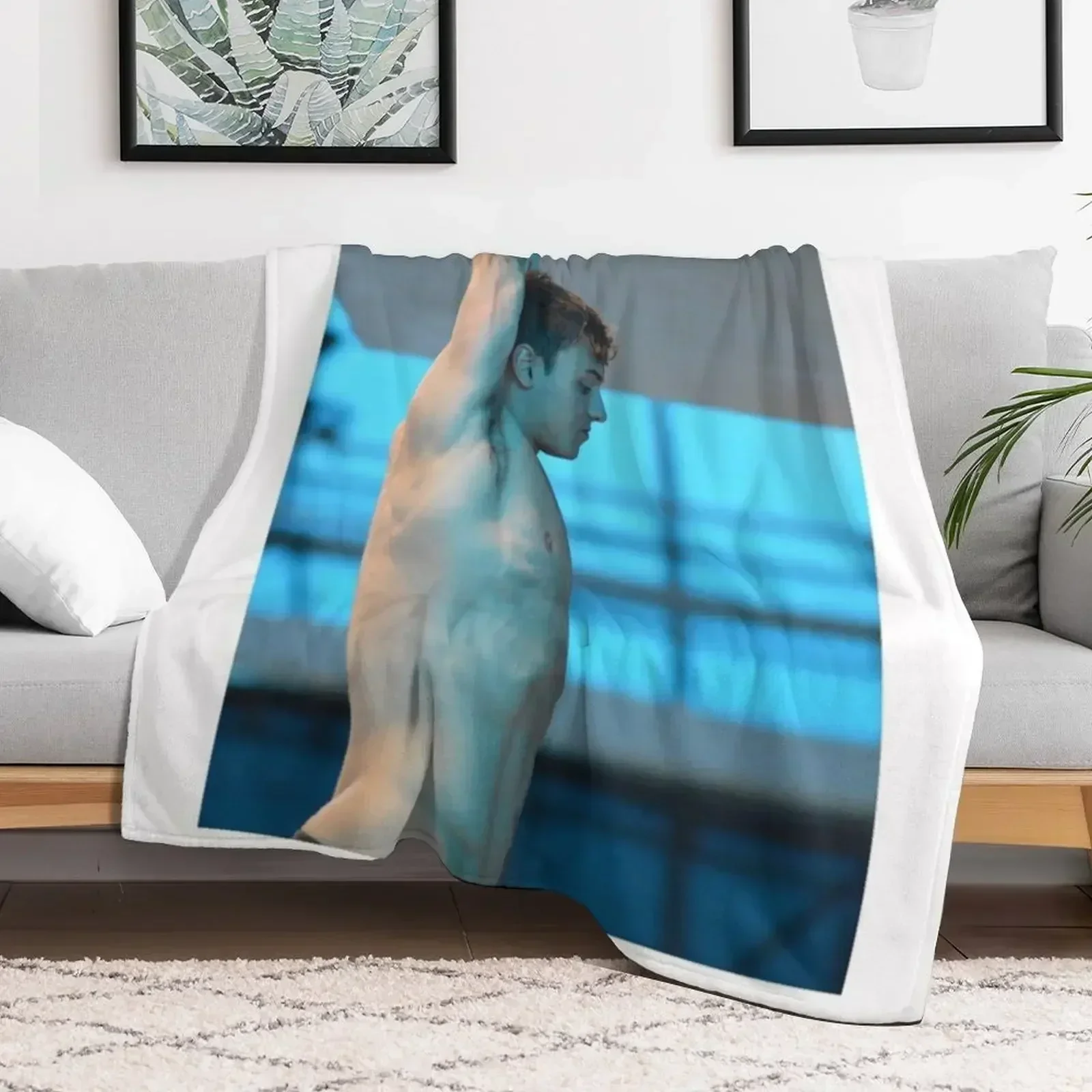 Пушистое одеяло Tom Daley 2016