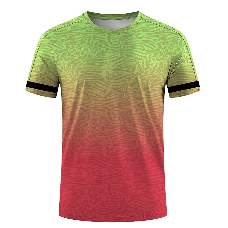

Quick Drying Men's T-shirt 3D Printed Swollen Graphic T-shirt Summer Short Sleeved Fashionable Regular Sports T-shirt