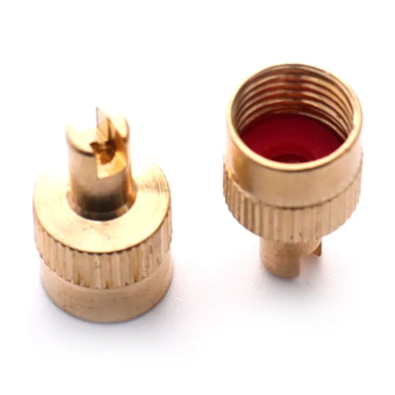 

8pcs 16*8.5mm Car Tire Tool Cap Slotted Head Valve Stem Caps With Core Remover Tool For Auto Motorcycle Valve Stem Caps