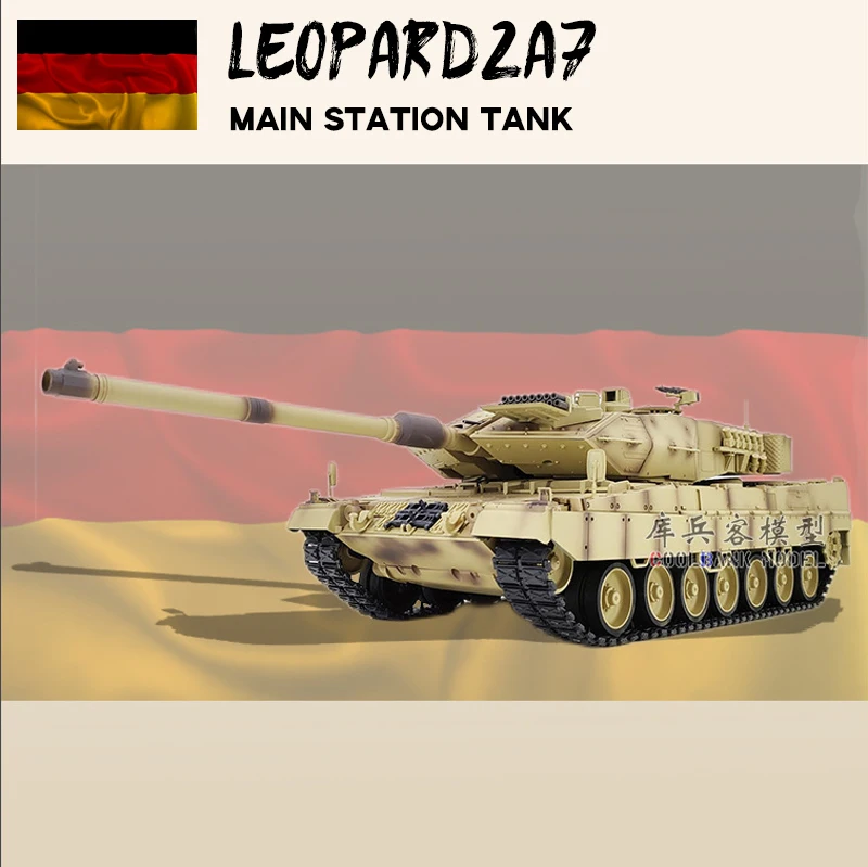 

Coolbank Model 1: 16 German Leopard 2A7 Main Battle TANKE Remote Control Simulation Against The Tank Electric Toys RC Model Gift