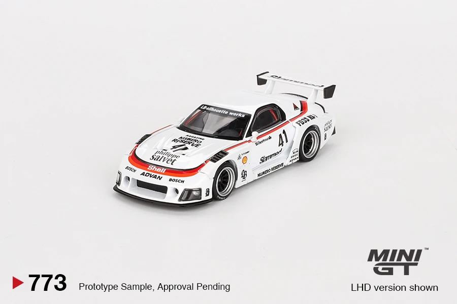 Модель автомобиля под давлением MAZDA RX7 модель 1:64 773