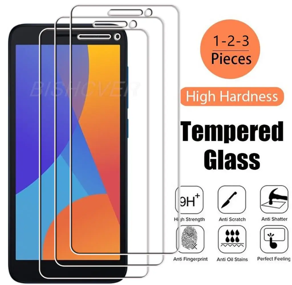 Закаленное стекло для Alcatel 1 (2021) 5 дюймов Alcatel1 2019 1A 5033D 5033X 5033J, защитная пленка для экрана, Защитная пленка для телефона