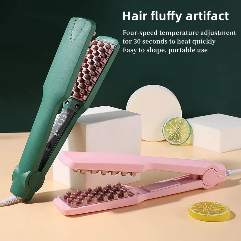 

Fluffy Hair Curler Corrugated Curling Iron Ceramic Hair Crimper Corn Perm Splint Hair Waver Curling Tongs Styling Tools