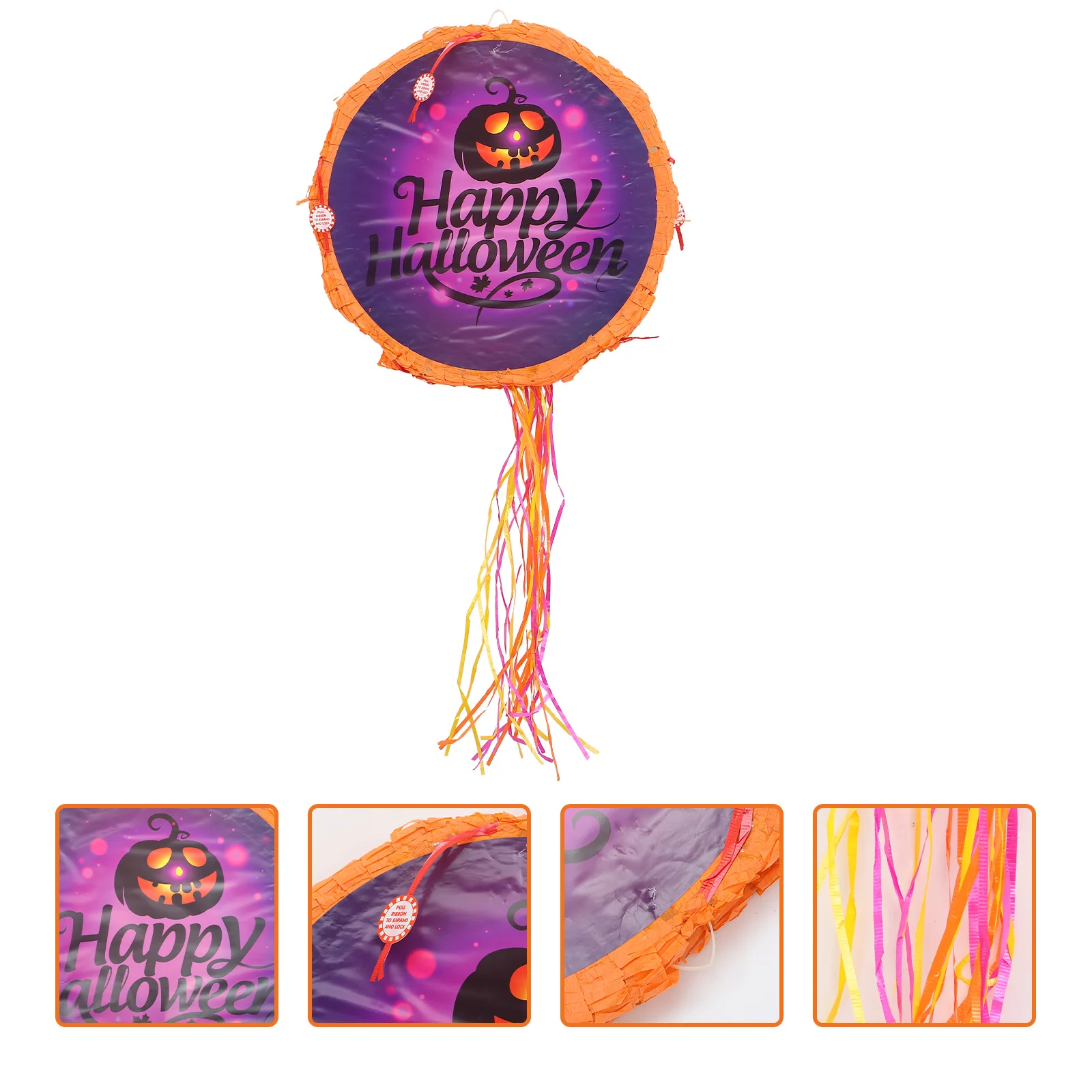 

Mexican Outdoor Decor Halloween Pinata Funny Children's Game Props Plaything Party Purple