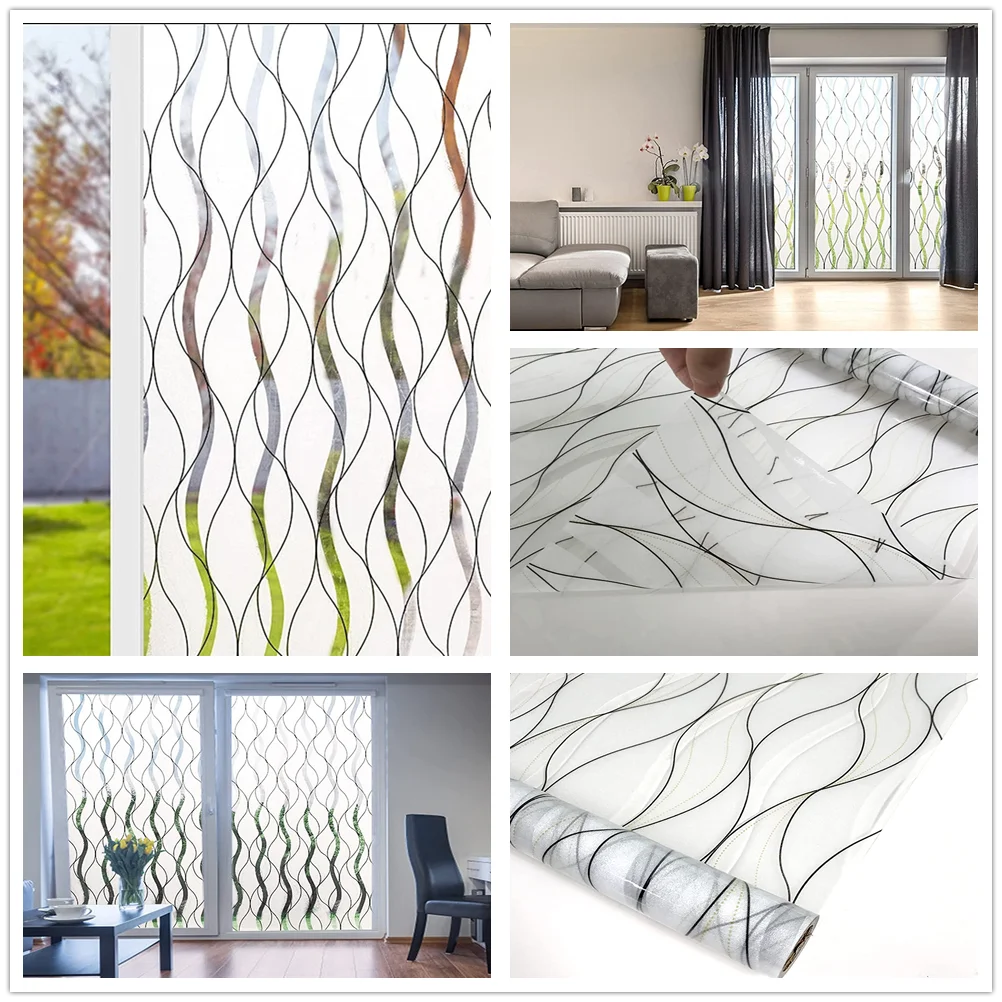 Оконная пленка для конфиденциальности матовая стеклянная солнце защита от