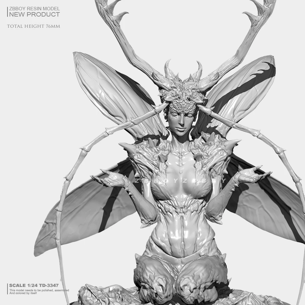 

1/24 Resin bust figure model kits DIY toy self-assembled TD-3347