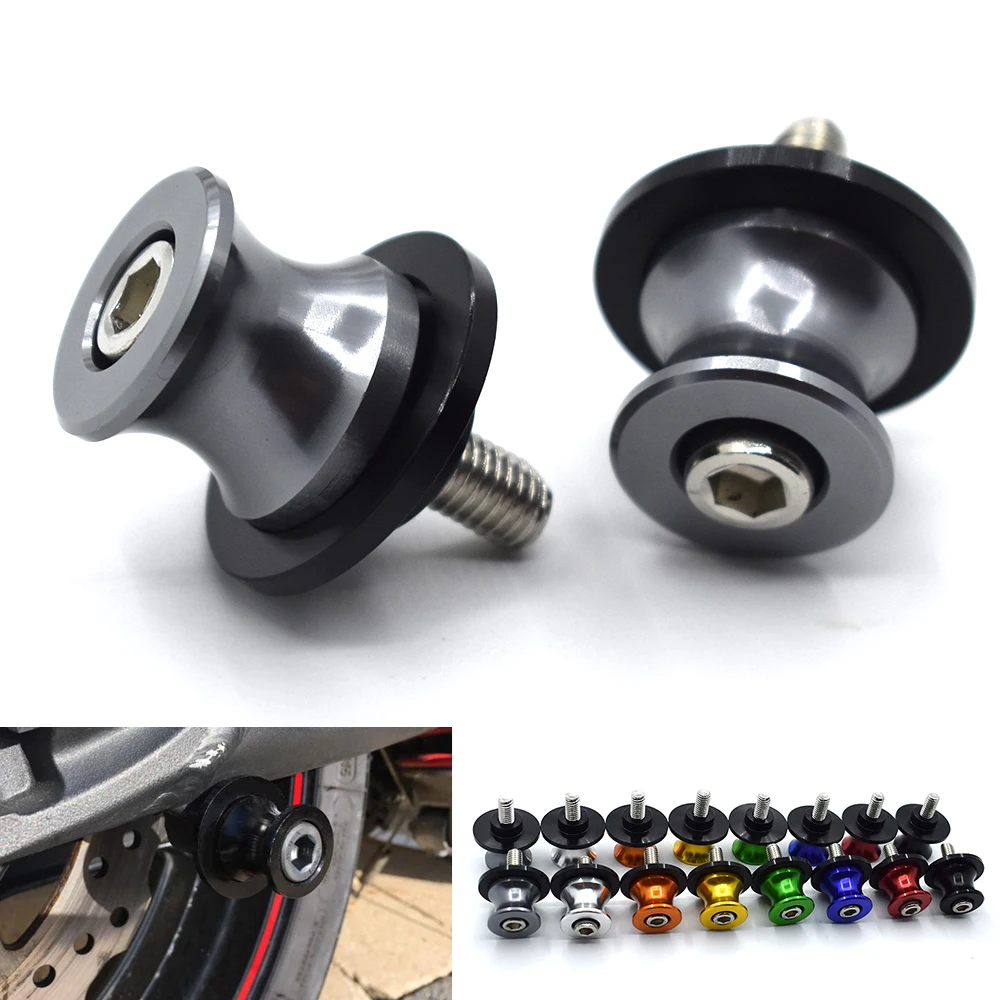 

Universal Motorcycle CNC Aluminum Swingarm Spools Slider Stands Screws For HONDA PCX125 PCX150 For KAWASAKI Z750 Z800 Z900 Z1000