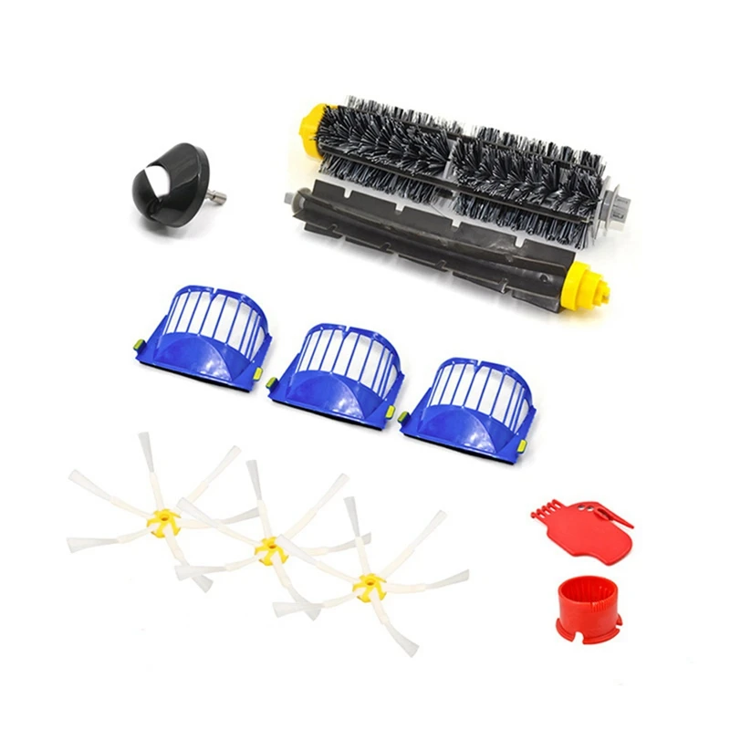 

Replacement Parts Main Brush Side Brush Wheel Hepa Filter For Irobot Roomba 600 Series Models Vacuum Cleaner Accessories