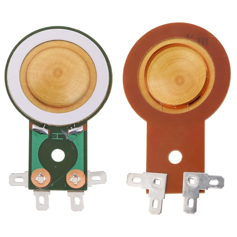 

2Pcs 25.5mm 24.5mm Horn Treble Film Resin Membrane Drive for Head Tweeter Voice