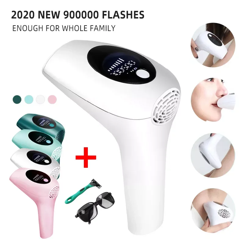 

flash IPL Laser Depilator professional permanent LCD laser hair removal Photoepilator women painless hair remover machine