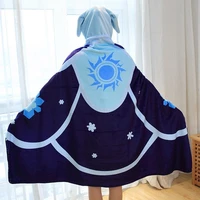 anime genshin impact cloak blanket cosplay cryo abyss mage soft warm cape fans gift costume props