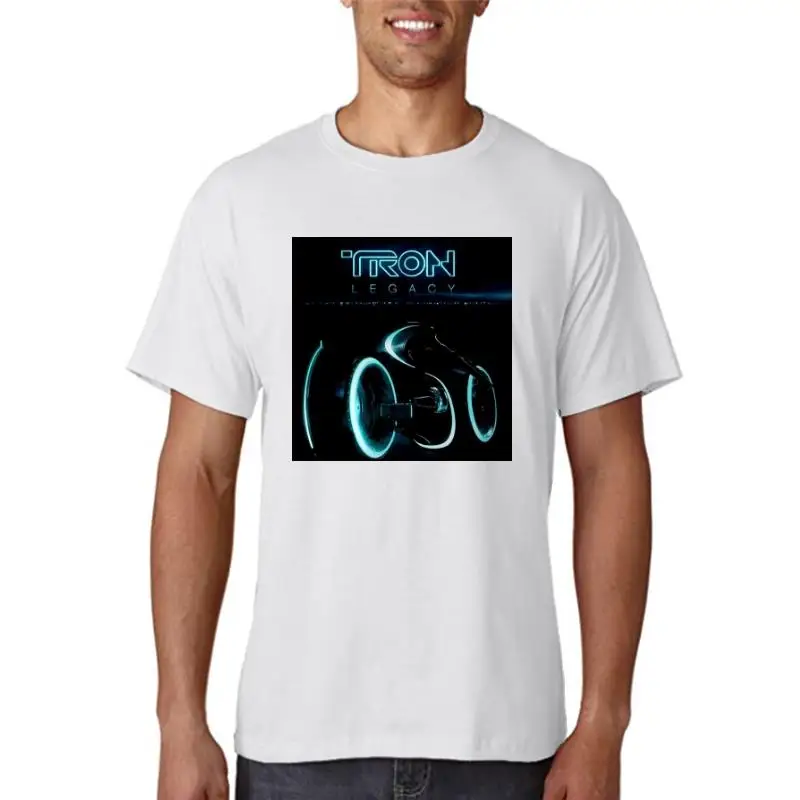 Название: футболка с героями фильма Tron Legacy, футболка, футболка, размеры XSmall Youth - 6XL
