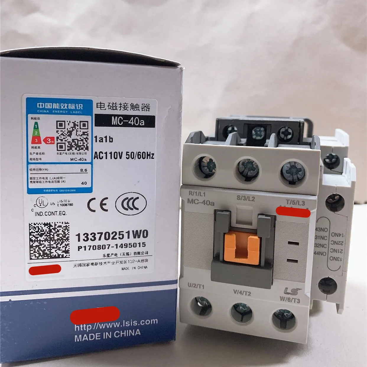 

New original MC-32A MC-40A MC-50A MC-65A MC-75A MC-85A 220VAC electromagnetic contactor