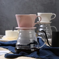 reusable coffee filter ceramics coffee accessories filter basket cup portable coffee dripper coffeeware coffee tools